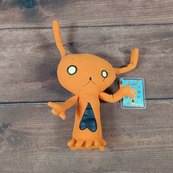 Jakks Pacific Other - Boogily Bunnies Slurp‎ Plush Jakks Signed Fink 08 Orange Collectible